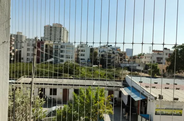 MS Nani project photograph for Balcony Invisible Grills service information